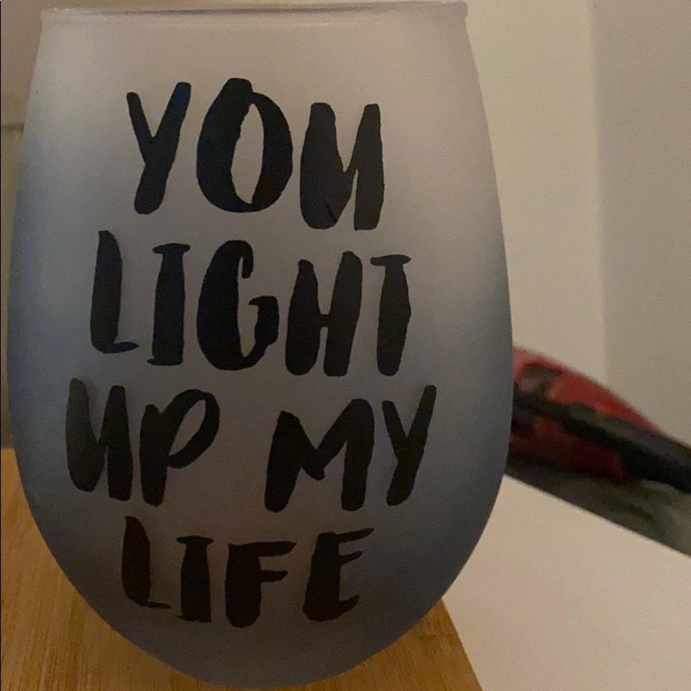 You Light up my Life Candle Holder